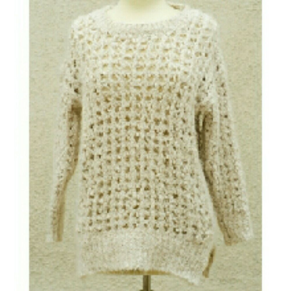 Cliche Couture Sweater Beautiful Ivory Medium‎